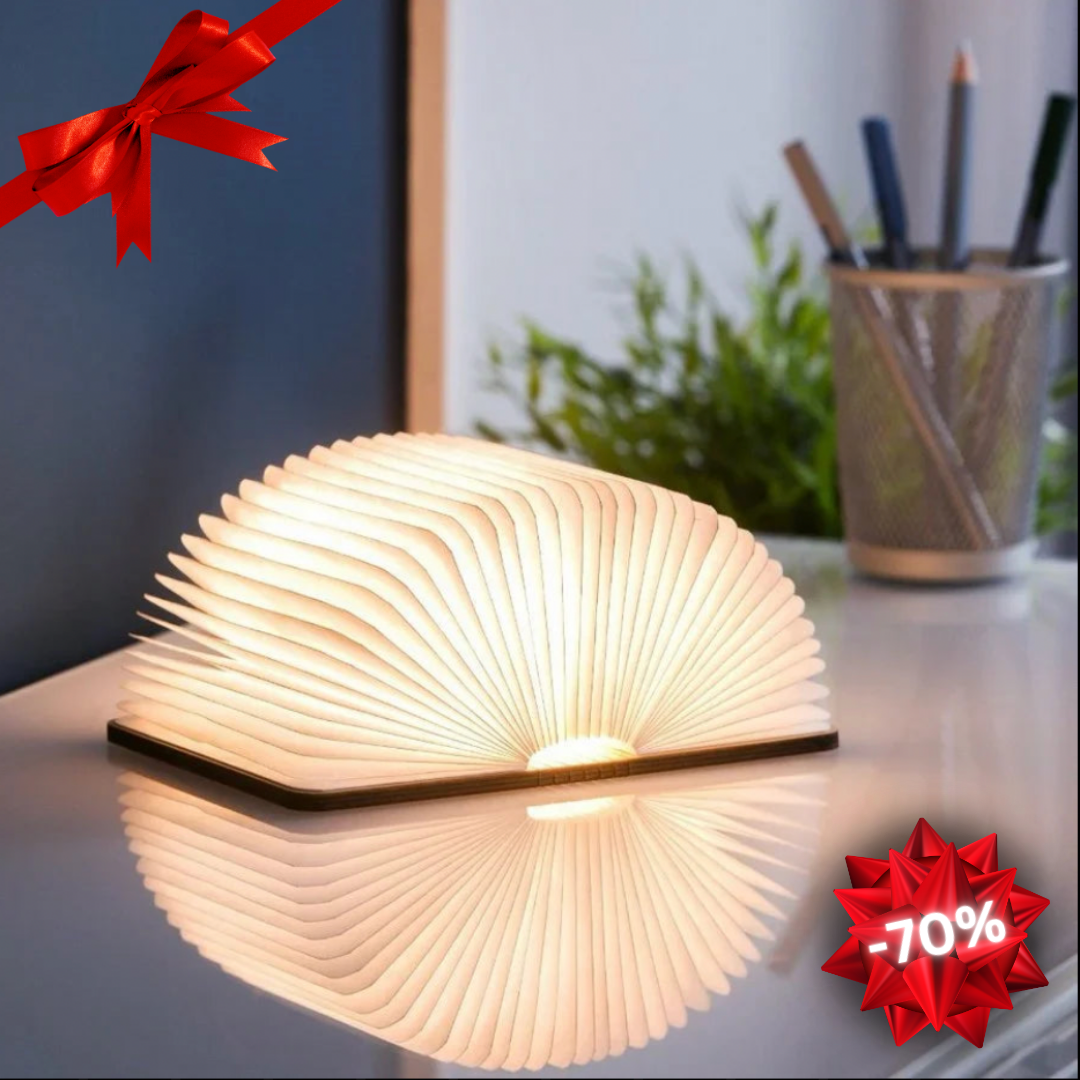 Book Lamp Warm Colors LED